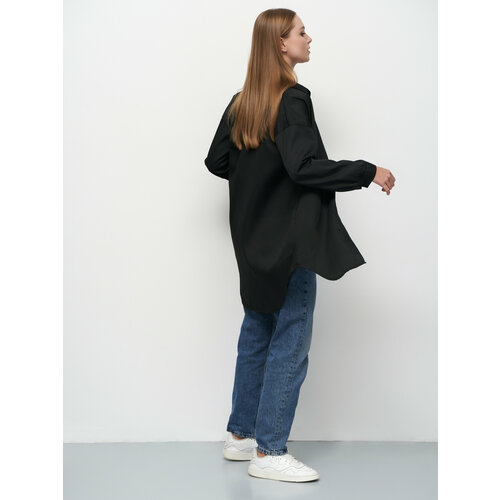 фото Рубашка mirrorstore, размер l, черный