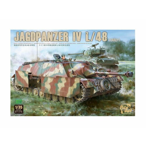 BT-016 Border Model Jagdpanzer IV L/48 (1:35) пластиковая сборная модель t 72a mod1979 mbt в масштабе 1 35