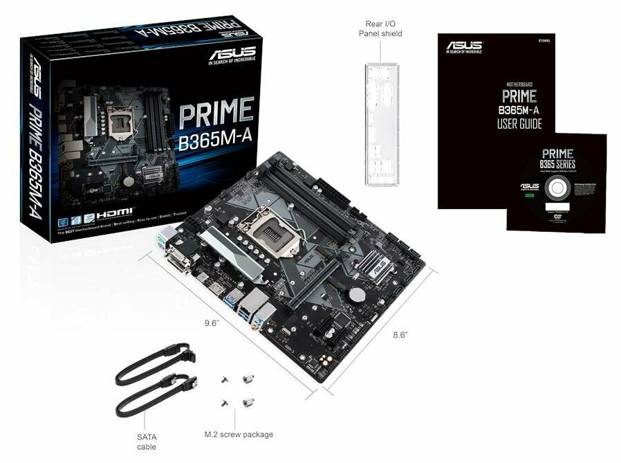 Материнская плата ASUS PRIME B365M-A