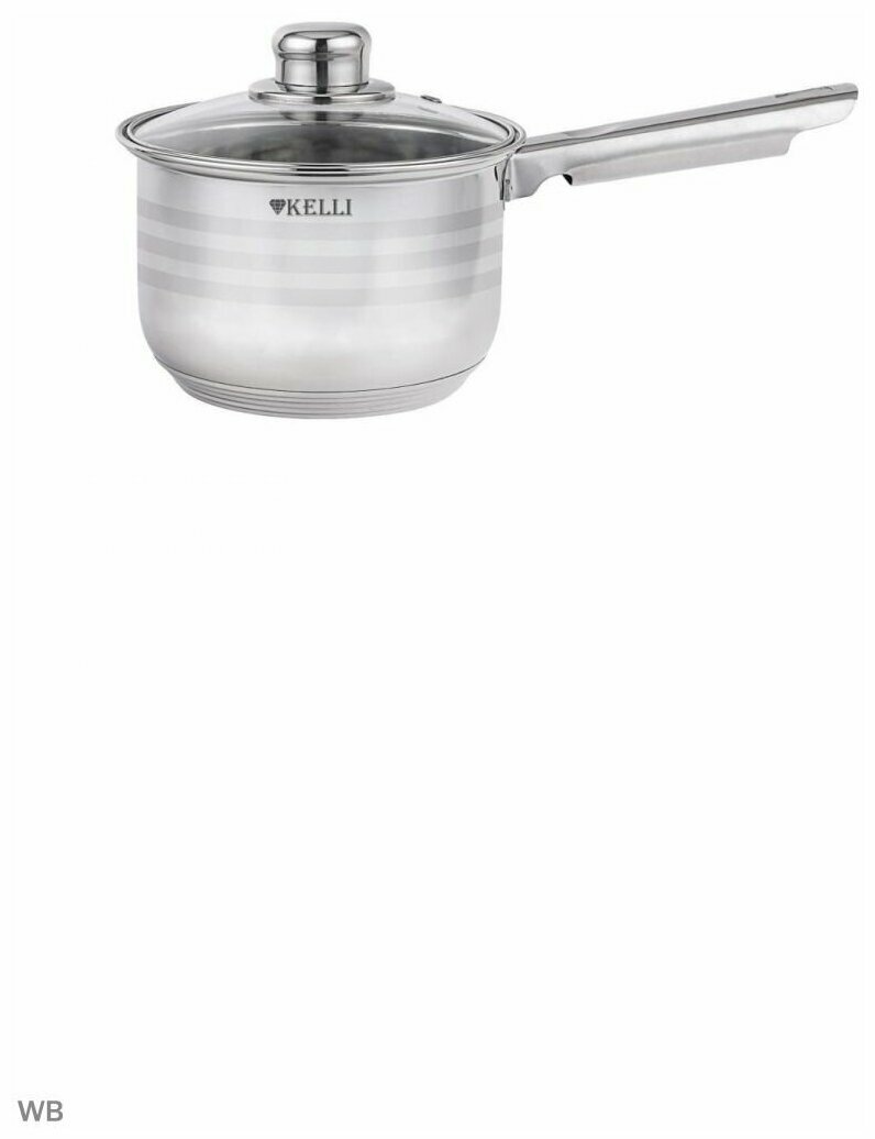 фото Ковш Kelli KL-4292-16 2 л (серебристый)