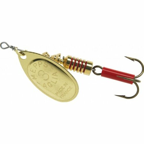 Блесна вертушка Mepps Aglia OR №3 , 6, 5г, золото
