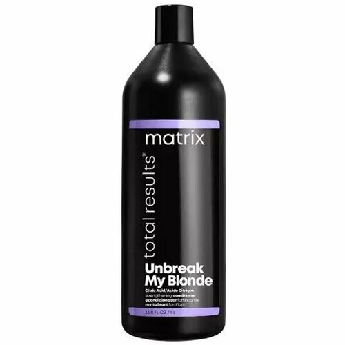 Укрепляющий кондиционер для осветленных волос Matrix Cosmetics MATRIX Unbreak My Blonde, 1 л