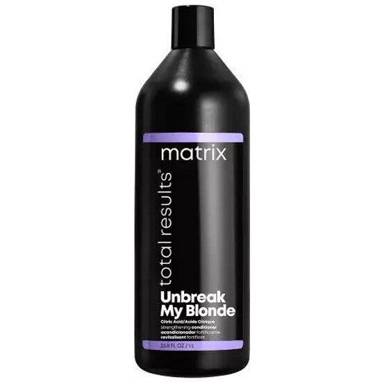 Укрепляющий кондиционер для осветленных волос Matrix Cosmetics MATRIX Unbreak My Blonde, 1 л