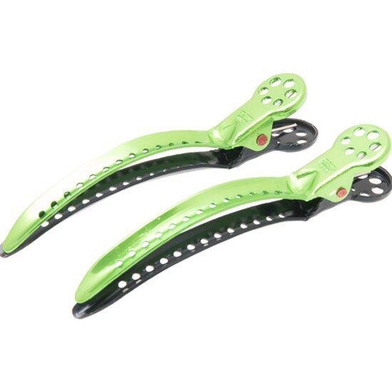 фото Зажимы для волос Y.S.PARK Chignon Clip (2 шт) зеленые