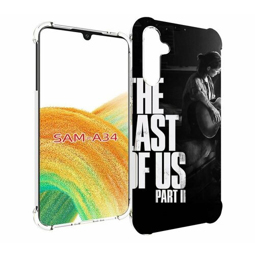 Чехол MyPads The Last of Us Part II Элли для Samsung Galaxy A34 задняя-панель-накладка-бампер чехол mypads the last of us part ii для samsung galaxy a14 4g 5g задняя панель накладка бампер