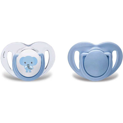 Соска-пустышка силиконовая MAMAJOO 7123077 Слон 12+ 2 шт