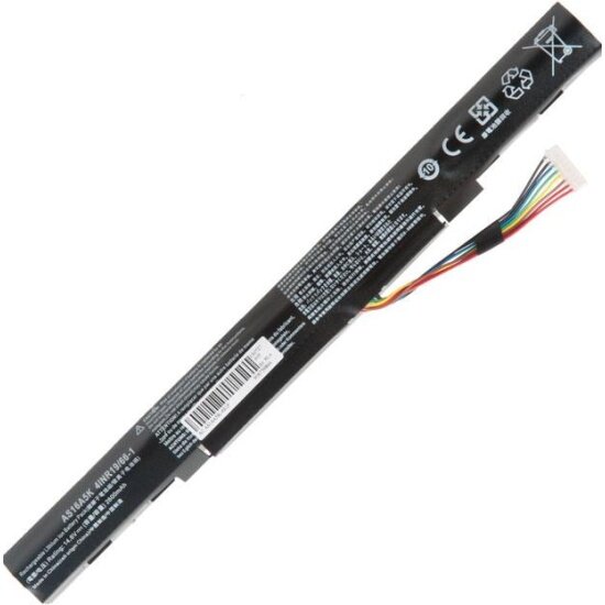 Аккумулятор для ноутбука Rocknparts для Acer Aspire E15 E5-575G-53VG, E5-575G-58UJ, E5-575G-59EE, E5-575G-76YK, E5-575G-53VG, 14.6V-14.8V 2600mAh 708917