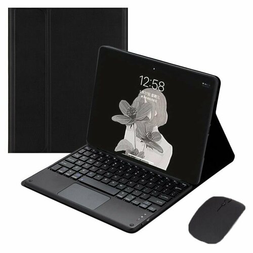 Чехол с клавиатурой MyPads для Xiaomi Mi Pad 6 / Mi Pad 6 Pro (11), черный противоударный силиконовый чехол для планшета xiaomi mi pad 5 5 pro 11 0 звездная карта таро черный