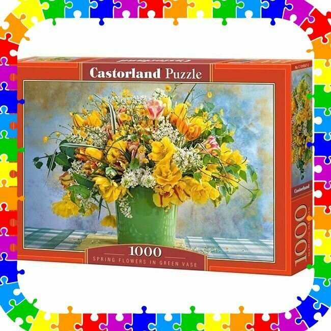 Puzzle-1000. Желтые тюльпаны (C-104567) Castorland - фото №5