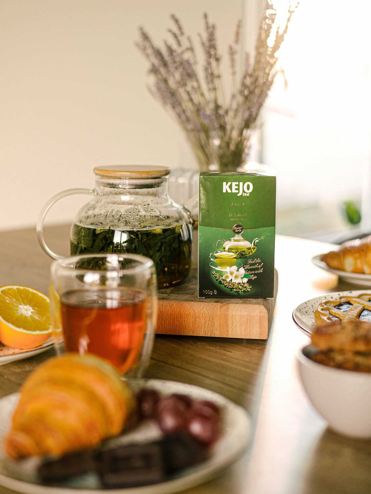Чай зеленый RELAX JASMINE с жасмином, 100гр Kejo Tea - фото №9