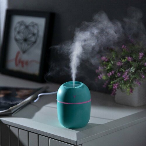 Увлажнитель HM-20 ультразвуковой 022 л 15 Вт USB в компл зелёный Hidde 49100₽