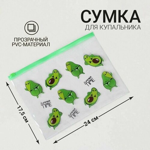 фото Косметичка 17х24, зеленый pr-market