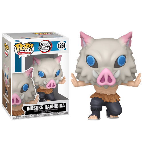 Фигурка Funko POP Inosuke Hashibira Beast Breathing 7th Form (Эксклюзив Target) из аниме Demon Slayer 1261 фигурка funko pop иноске хашибира лежащий inosuke hashibira lounging 1090