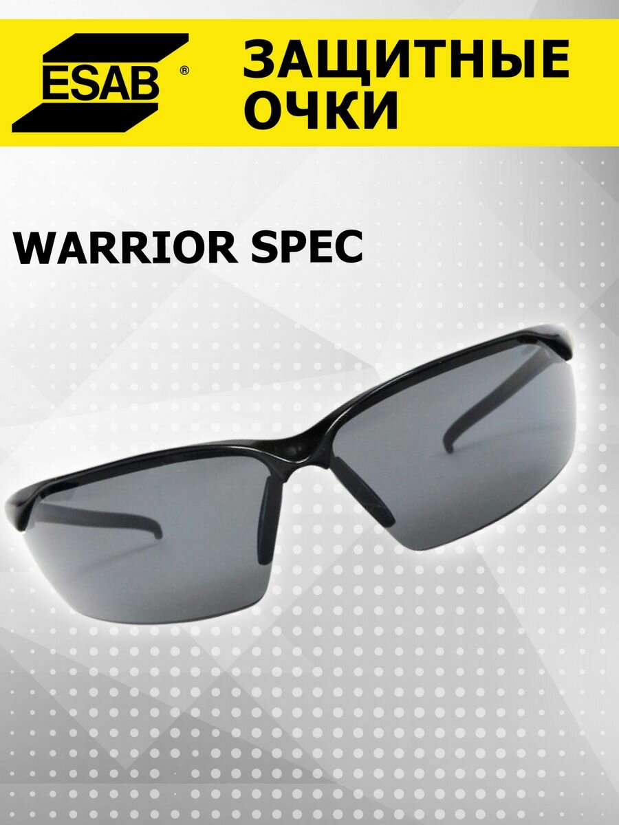 Очки защитные Warrior Spec, затемненные