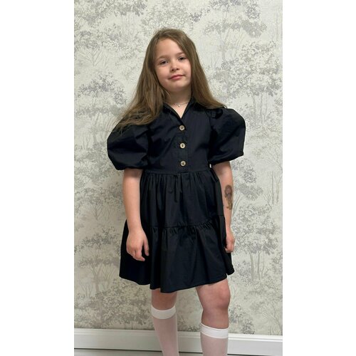 фото Школьное платье, размер 38, черный нет бренда