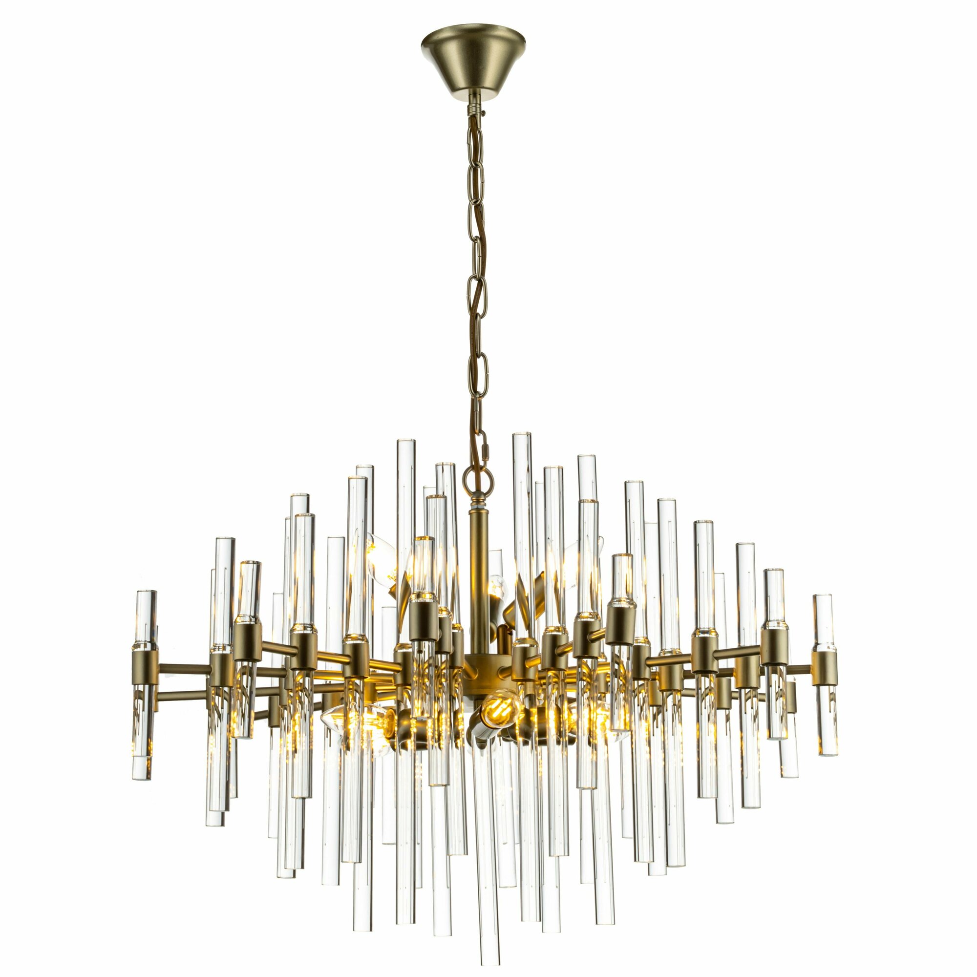 фото Люстра Lamplandia L1222-6+3 FLASH CRYSTAL, Е14*макс 60Вт