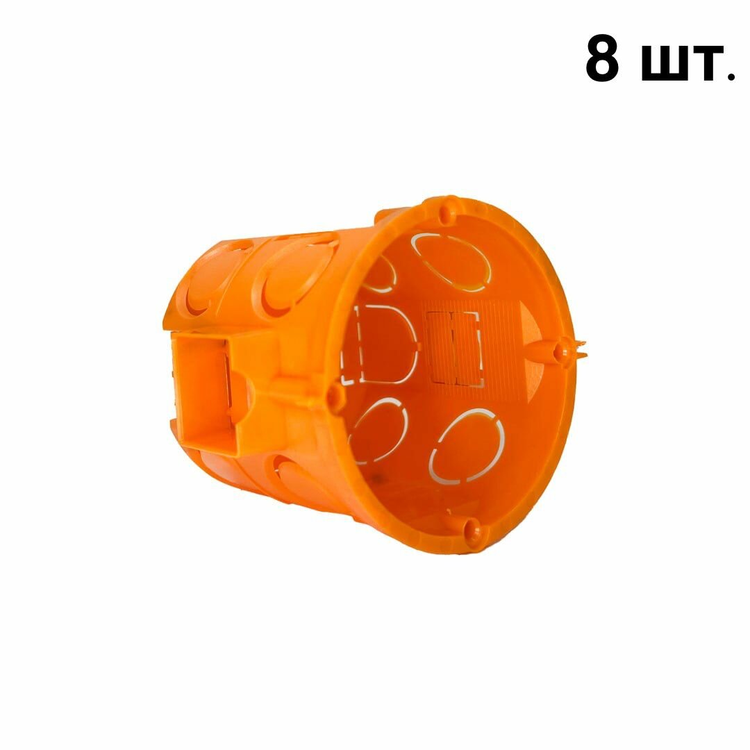 фото Подрозетник для бетона/кирпича углубленный d67/гл.60 мм (8 шт.)