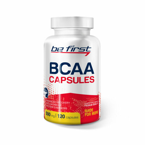 Be First BCAA Capsules 120 caps bcaa capsules sponser