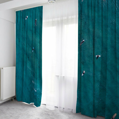 Шторы (фотошторы) из габардина, 