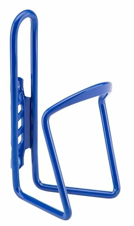 Велосипедный держатель для бутылочки алюминиевый синий