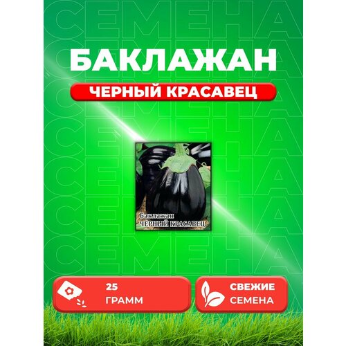 Баклажан Черный красавец 25,0 г