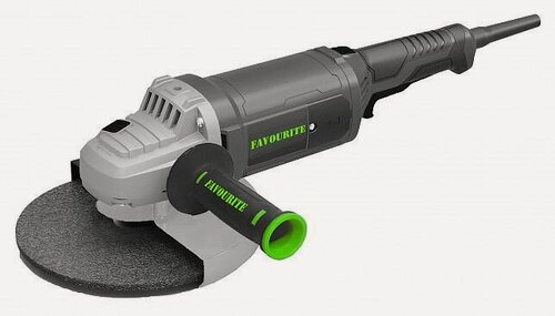 Изображение товара Болгарка FAVOURITE FG 2500 PROF, 2,5 Квт, диск 230 мм, 6500 об/мин, сетевая