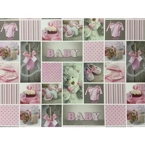 Ursus Фотокартон 495х68см 300гр Рождение девочки Полина мотив 1 480₽