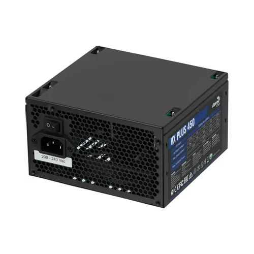 БП Aerocool VX-450 PLUS RTL 450W ATX 242x468пин 3471₽