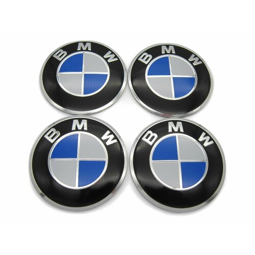 Наклейки на колесные диски БМВ/ BMW D-75 mm