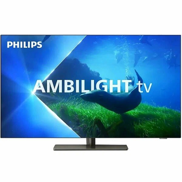 Телевизор 42″ Philips 42OLED808, OLED EX, 4K UHD, Google TV, Ambilight