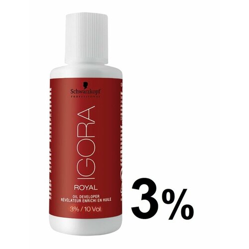 Schwarzkopf Igora Royal Окислитель эмульсия оксигент оксид 3 60мл 294₽