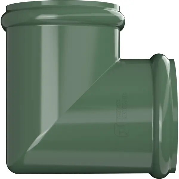 Угол желоба ПВХ Технониколь Оптима 18.5 мм цвет зеленый