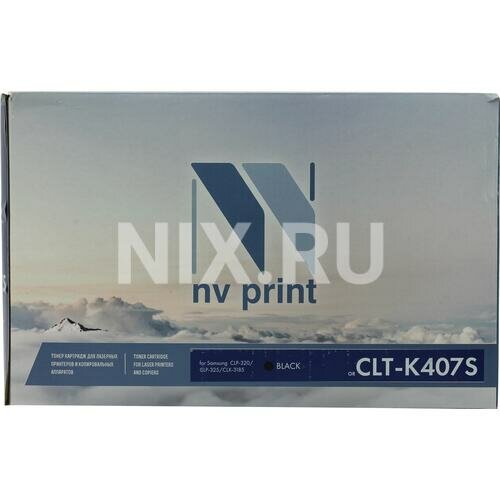 Картридж Nv-print CLT-K407S