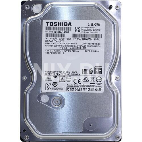 Жесткий диск Toshiba DT DT01ACA100