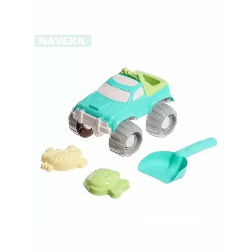 Набор для игры в песке Джип 4 предмета 841₽