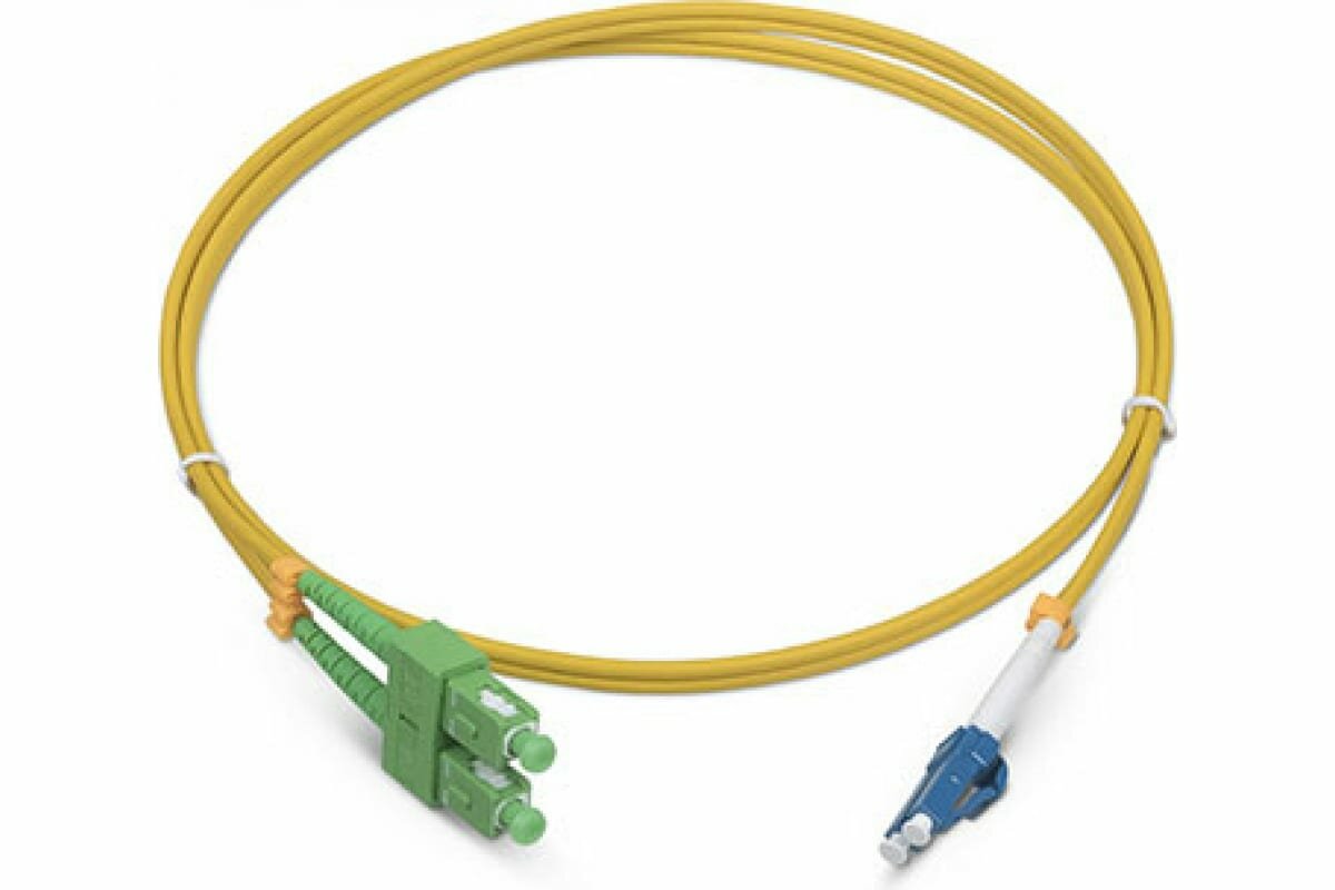 TopLAN DPC-TOP-652-LC/U-SC/A-1.0 оптический дуплексный патч-корд, одномодовое SM, 1.0 м