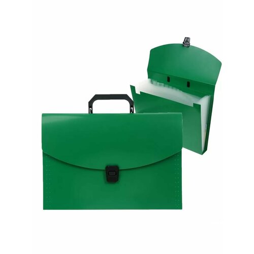 Папка-портфель А4 13 отделений черный 876₽