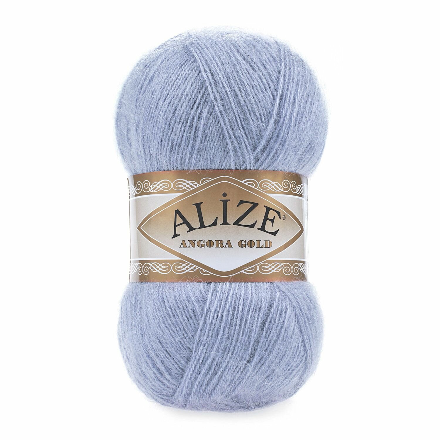 Пряжа Alize Angora Gold (5шт.*100 грамм-550м)(20% шерсть; 80% акрил) 40