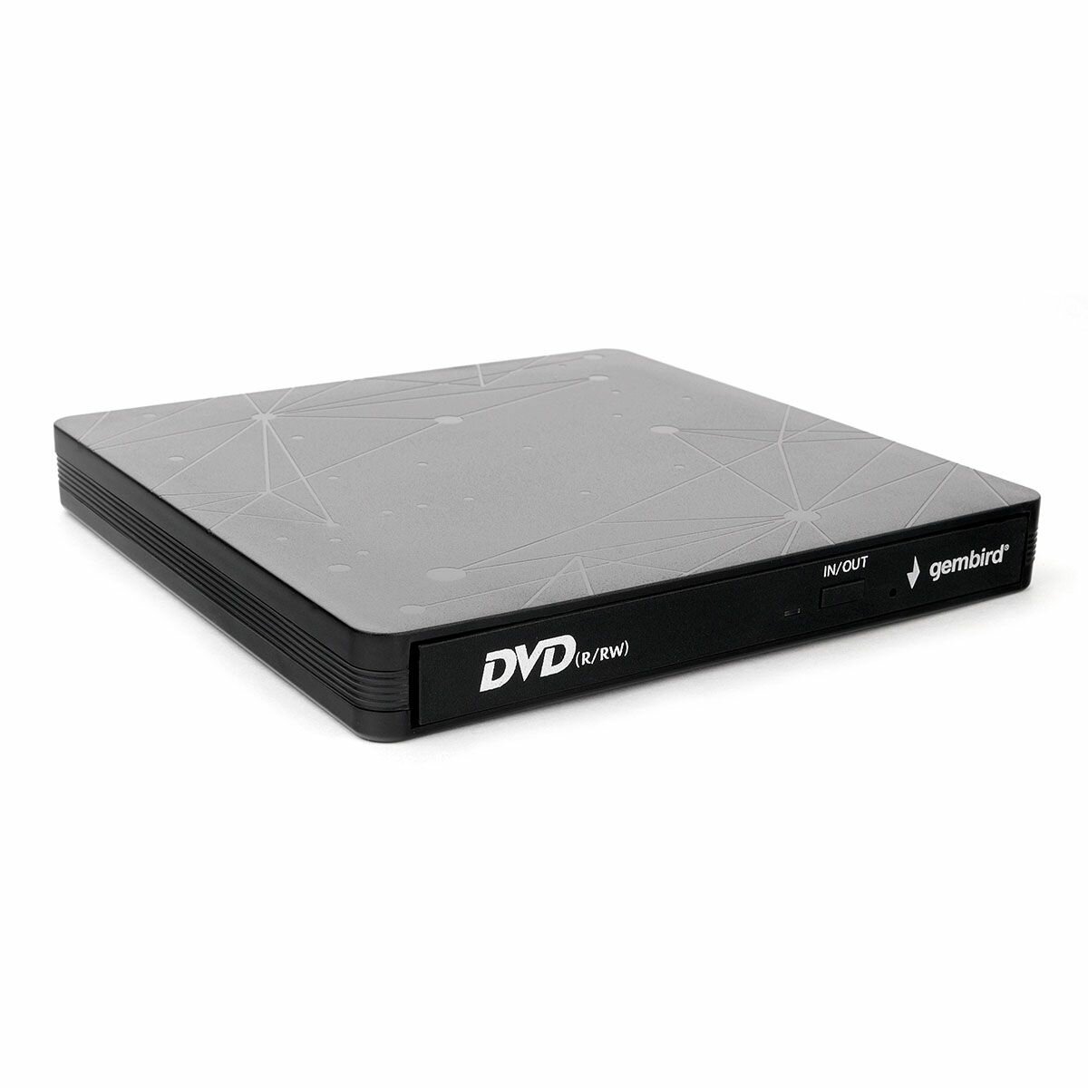 Внешний DVD-привод с интерфейсом USB 3.0 Gembird DVD-USB-03 пластик, черный