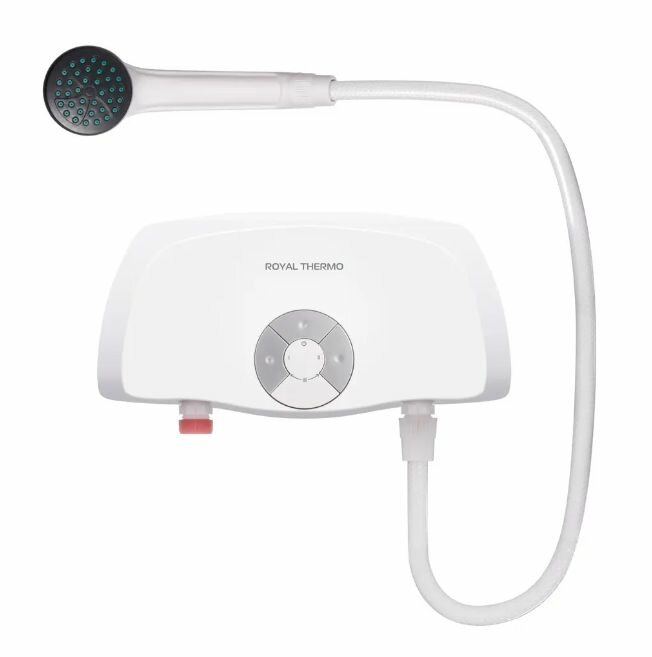 фото Электрический водонагреватель проточный/ Royal Thermo Smartfix S 3.5 кВт/ белый