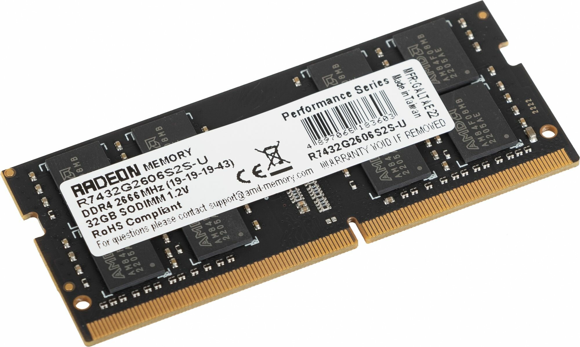 Модуль оперативной памяти AMD R7 Performance R7432G2606S2S-U 32 ГБ