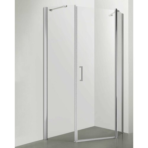 Душевое ограждение SANTREK AQUA Luna- PNT-900-C- Chrome 9009001850 стекло Прозр 5мм профиль Хром 36179₽