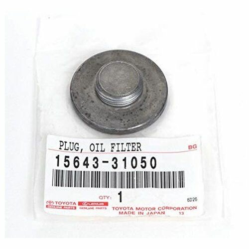 Заглушка масляного фильтра Toyota 15643-31050