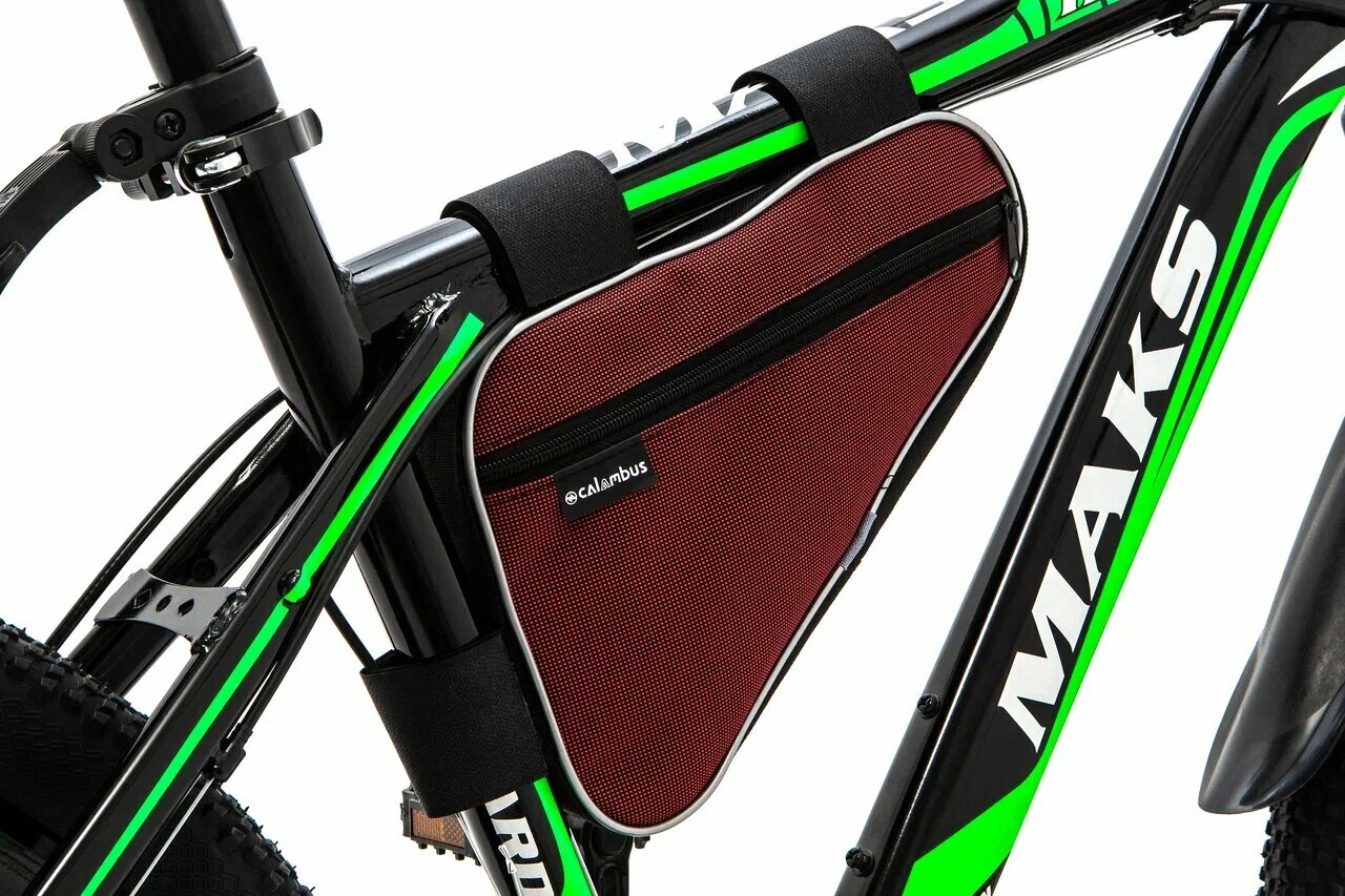 фото Сумка под раму BC-012 средняя красная / велосумка для инструментов и аксессуаров