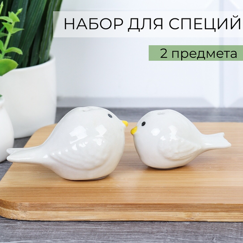Набор для специй 2 предмета Птички 398₽