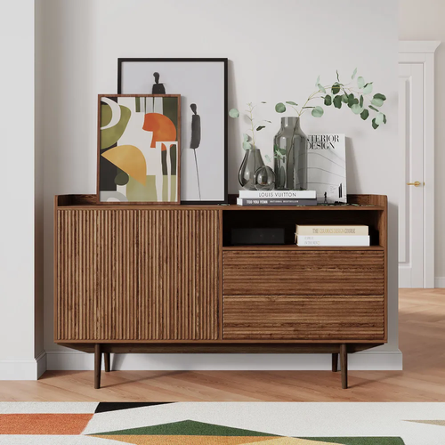 Комод тумба Puzzlemebel Форест, для вещей и одежды, 150 см, венге