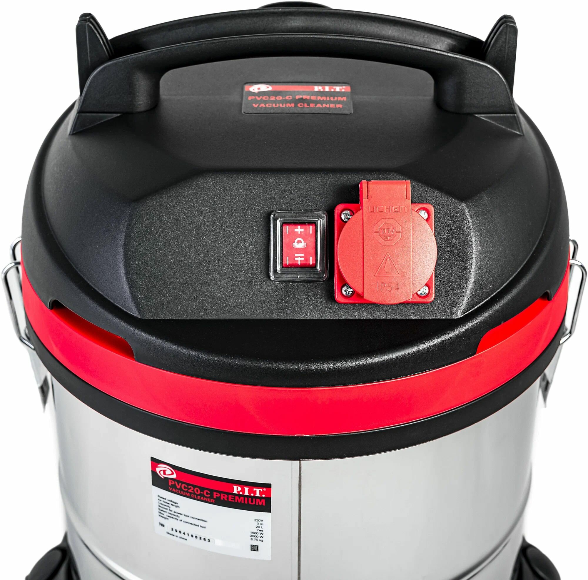 Пылесос строительный PVC20-C мастер P.I.T. — фото 1