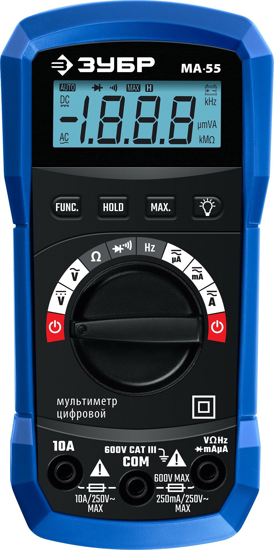 фото ЗУБР МА-55 цифровой мультиметр (59805)