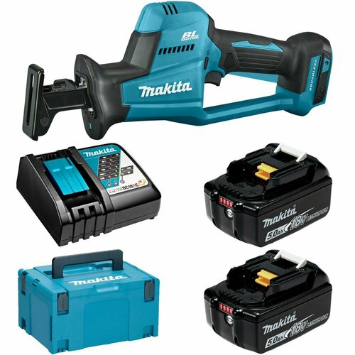 Пила сабельная аккумуляторная LXT 18В - 255мм акк 2х5Ач и зу Makita DJR189RTJ 50680₽