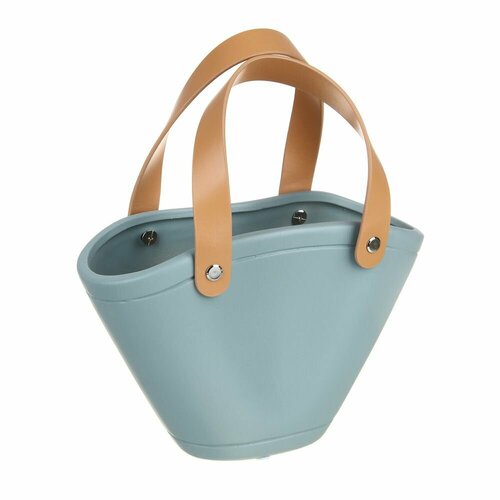 Ваза керамическая 215x8x14 см керамика цвет голубой 889₽